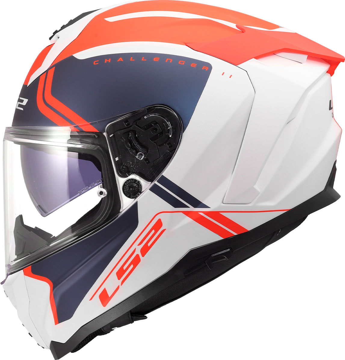 LS2 FF817 CHALLENGER II TITAN WHITE BLUE RED 168170602 (11)